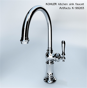 KOHLER single-hole kitchen sink faucet Artifacts K-99263